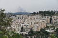 Panoramic view of Har Nof neighborhood