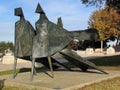 Jerusalem Haas Promenade sculptures 2010