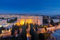 At Jerusalem International YMCA Royalty Free Stock Photo