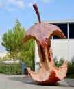 Apple Core, 1992, by Claes Oldenburg and Coosje van Bruggen,