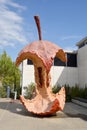 Apple Core, 1992, by Claes Oldenburg and Coosje van Bruggen,