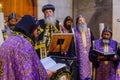 Coptic pray, on Orthodox Good Friday, Holy Sepulchre church