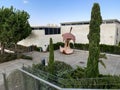 Gigantic apple core at the Israel Museum in Jerusalem