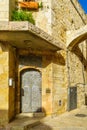 Entrance door to the Yeshivat haMekubalim, Old City of Jerusalem