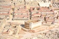 The City of David A model in the Israel Museum Israel Royalty Free Stock Photo