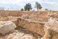 Archaeological excavations of the crusader fortress located on the site of the tomb of the prophet Samuel on Mount Joy near