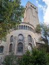 Augusta Victoria Hospital Compound tower, Jerusalem Royalty Free Stock Photo