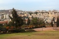 Jerusalem, Israel - December 2, 2013: View of Pisgat Zeev, an Israeli settlement in East Jerusalem and the largest residential