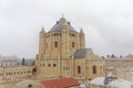 Jerusalem, Israel. - February 14.2017. Basilica Church of the Dormition on Mount Zion.