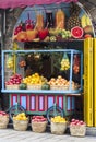 Jerusalem, Israel - 12/15/2019: fruits market,