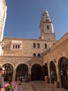 JERUSALEM, ISRAEL - JULY 15, 2015: Basilica of the Dormition on Mount Zion in Jerusalem