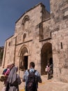 JERUSALEM, ISRAEL July 15, 2015: St Anne's Church, Jerusalem