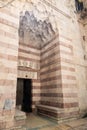 Entrance to the Salamia Madrasah on King Faisal Street in the old city of Jerusalem. Built in the 1320s. Abul Fida as-Salami - a