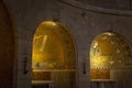 Interior of the Church of Dormition Abbey on Mount Zion in Jerusalem, Israel