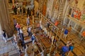 Stone of Unction in the Holy Sepulchre Church in Jerusalem