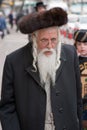 JERUSALEM, ISRAEL - MARCH 15, 2006: Purim carnival in the famous ultra-orthodox quarter of Jerusalem - Mea Shearim.