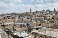 View on jerusalem from the west wall