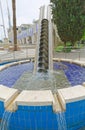 Archimedes` screw on Kikar Safra square in Jerusalem