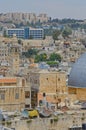 Mosque of Omar ibn Al-Khattab in Jerusalem Royalty Free Stock Photo