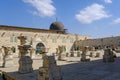 Jerusalem, Israel - October 17, 2022: The Al-Aqsa Mosque on the Temple Mount in Jerusalem Old City Royalty Free Stock Photo