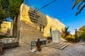 Diaspora Yeshiva Jewish educational institution aside Dormition Abbey on Mount Zion, outside walls of Jerusalem Old City in Israel