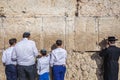 Western Wall in Jerusalem city, Israel