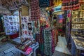 Arab Souk in Old City of Jerusalem city, Israel Royalty Free Stock Photo