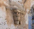 Remains of ancient arches near to the Ethiopian church Deir Al-Sultan near to the Church of the Holy Sepulchre in the Old City in