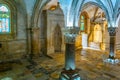 JERUSALEM, ISRAEL, SEPTEMBER 7, 2018: Room of the last supper in Jerusalem, Israel Royalty Free Stock Photo