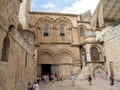 JERUSALEM, ISRAEL. View of Church of the Resurrection Royalty Free Stock Photo