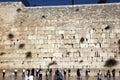 JERUSALEM, ISRAEL Wailing Wall Royalty Free Stock Photo