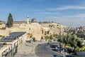 JERUSALEM The main gates and fortress walls of the old city