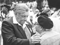 Teddy Kollek in Jerusalem in 1986