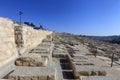 Jerusalem Mount of Olives Cemetery Royalty Free Stock Photo