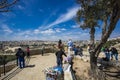 Jerusalem old city from Mount of Olives Royalty Free Stock Photo