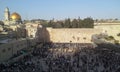 Jerusalem old city western wall Royalty Free Stock Photo