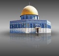 Jerusalem palestine - The dome of the rock Royalty Free Stock Photo