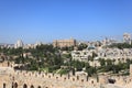 Jerusalem Panorama with King David Hotel Royalty Free Stock Photo