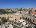 Jerusalem Panorama from Phasael Tower Royalty Free Stock Photo