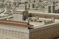 Jerusalem Second Temple, Israel Royalty Free Stock Photo