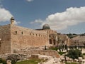 Remains of Solomon\'s Temple, Jerusalem, Israel Royalty Free Stock Photo