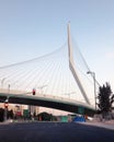 Jerusalem transit bridge