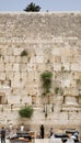 The Jerusalem wailing wall