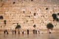 The Jerusalem wailing wall Royalty Free Stock Photo