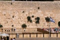 The Jerusalem wailing wall Royalty Free Stock Photo