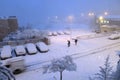 Jerusalem of white: Snow falls in capital
