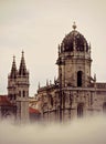 The JerÃÂ³nimos Monastery or Hieronymites Monastery Royalty Free Stock Photo