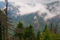 Jeseniky Mountains near the Keprnik hill Royalty Free Stock Photo