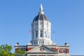 Jesse Hall at the University of Missouri Royalty Free Stock Photo