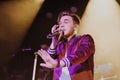 Jesse McCartney in concert at Irving Plaza in New York Royalty Free Stock Photo